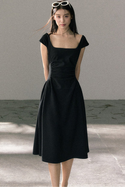 Summer Elegant Slim-Fit Versatile A-Line Dress