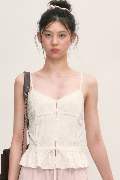 Floral Lace Camisole Top Set-Up