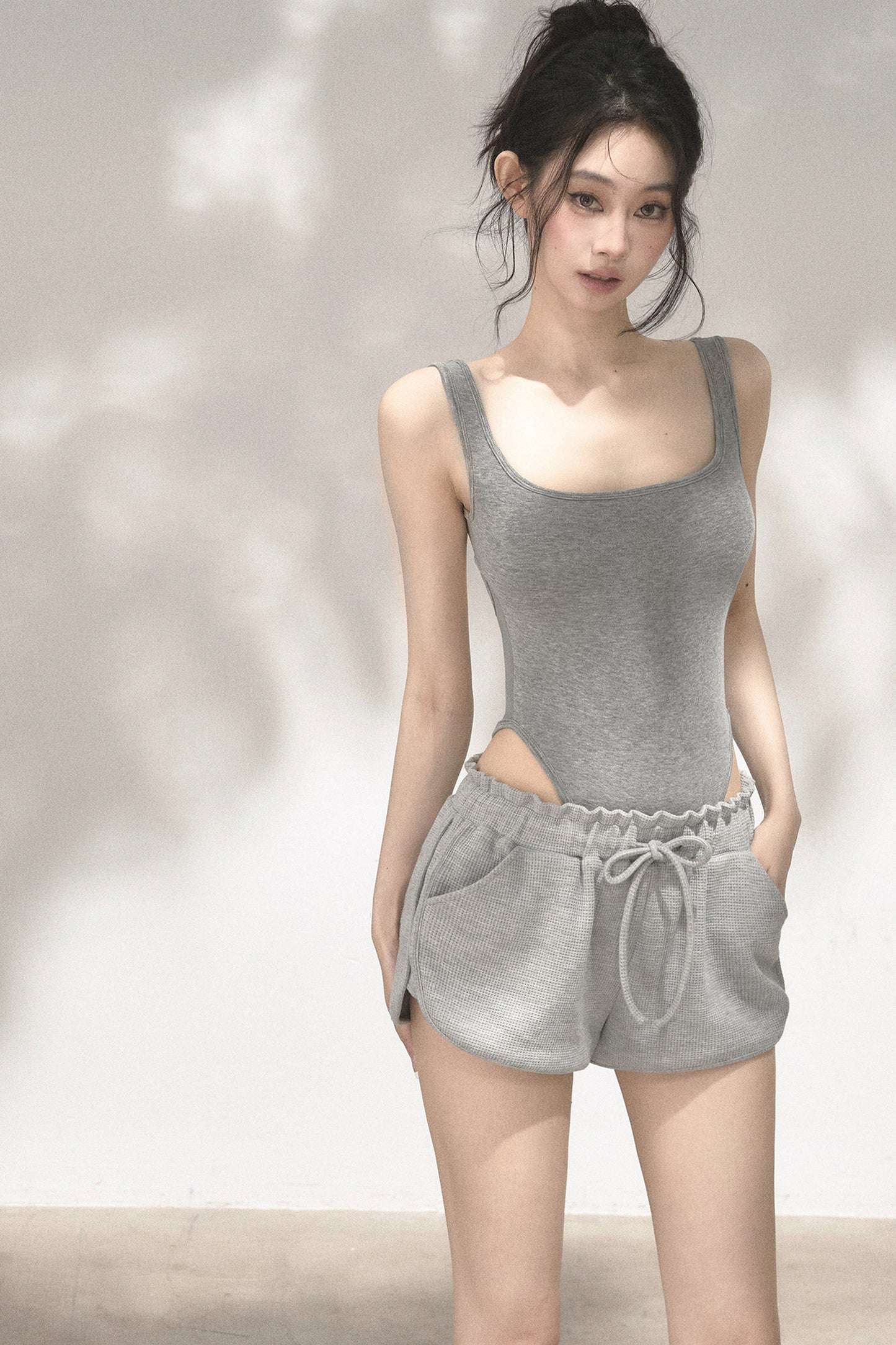Open Back Mesh Bodysuit