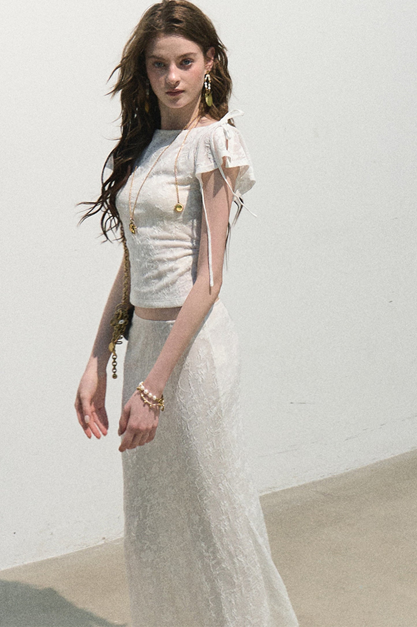 Breath of Spring Jacquard Top
