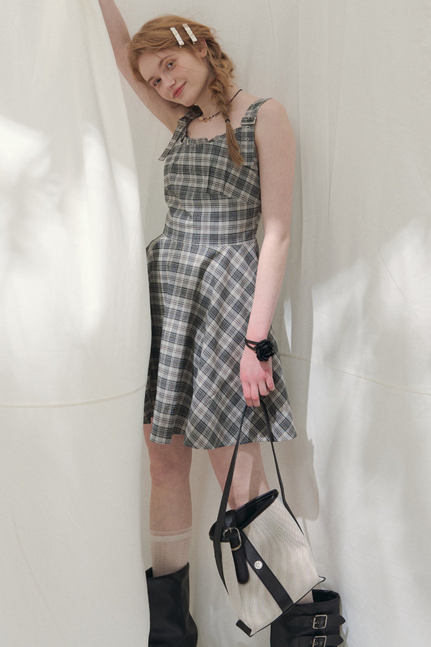 Summer Melody Plaid Dress