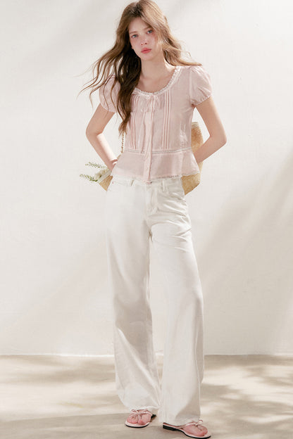 Lyocell Soft Denim Pants