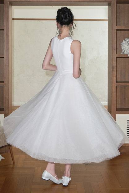 Butterfly Knot Mesh Dress