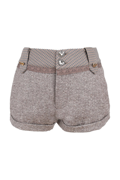 Autumn New Long Sleeve T-Shirt and Shorts Two-Piece Set