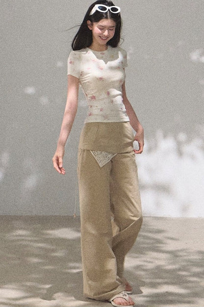 Printed Modal Cotton Summer Top