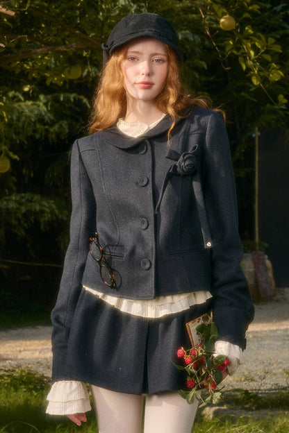 Nerd Artist Jacket and Skirt Set-Up