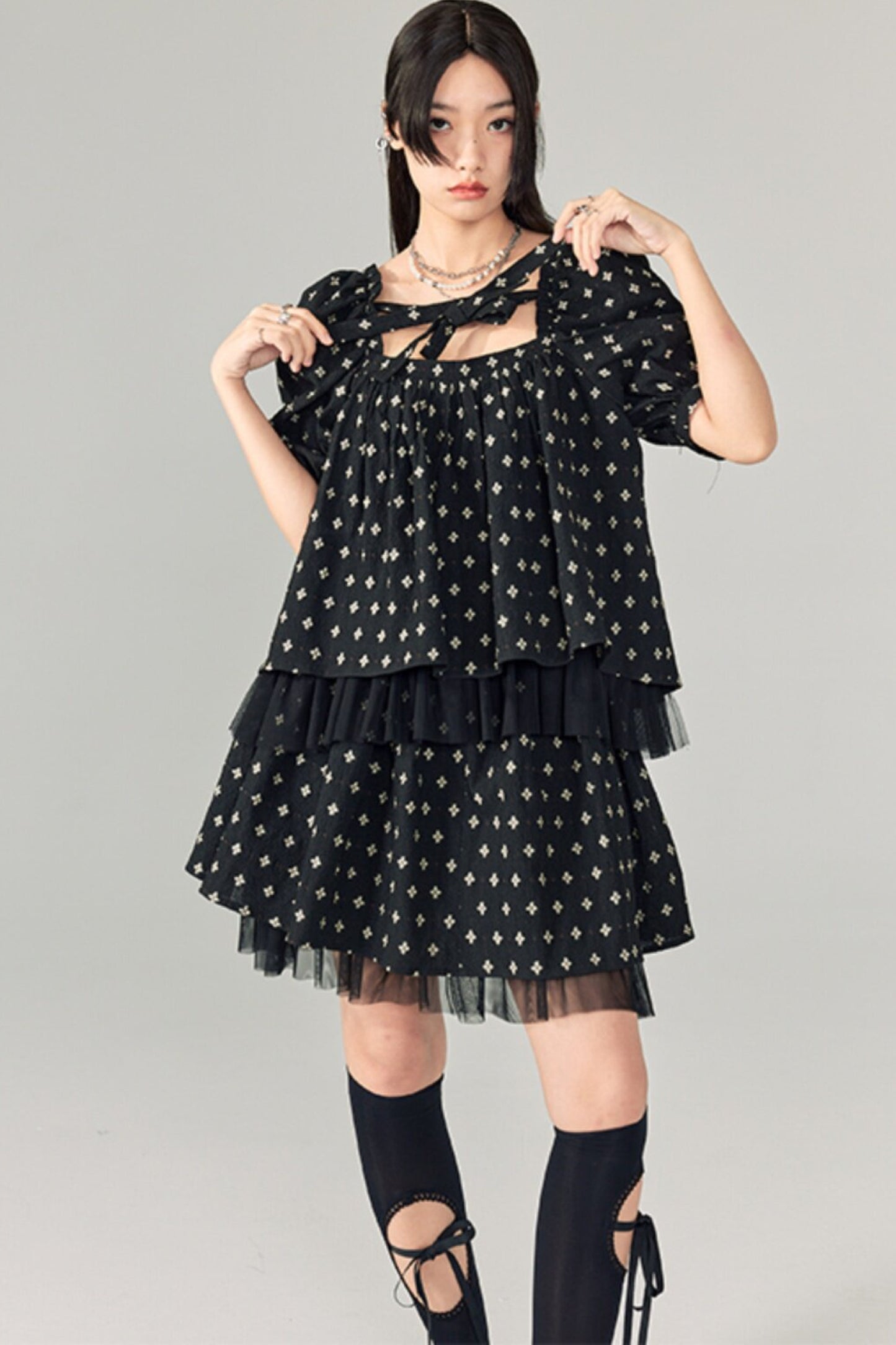 Floral Top and Skirt Set-Up