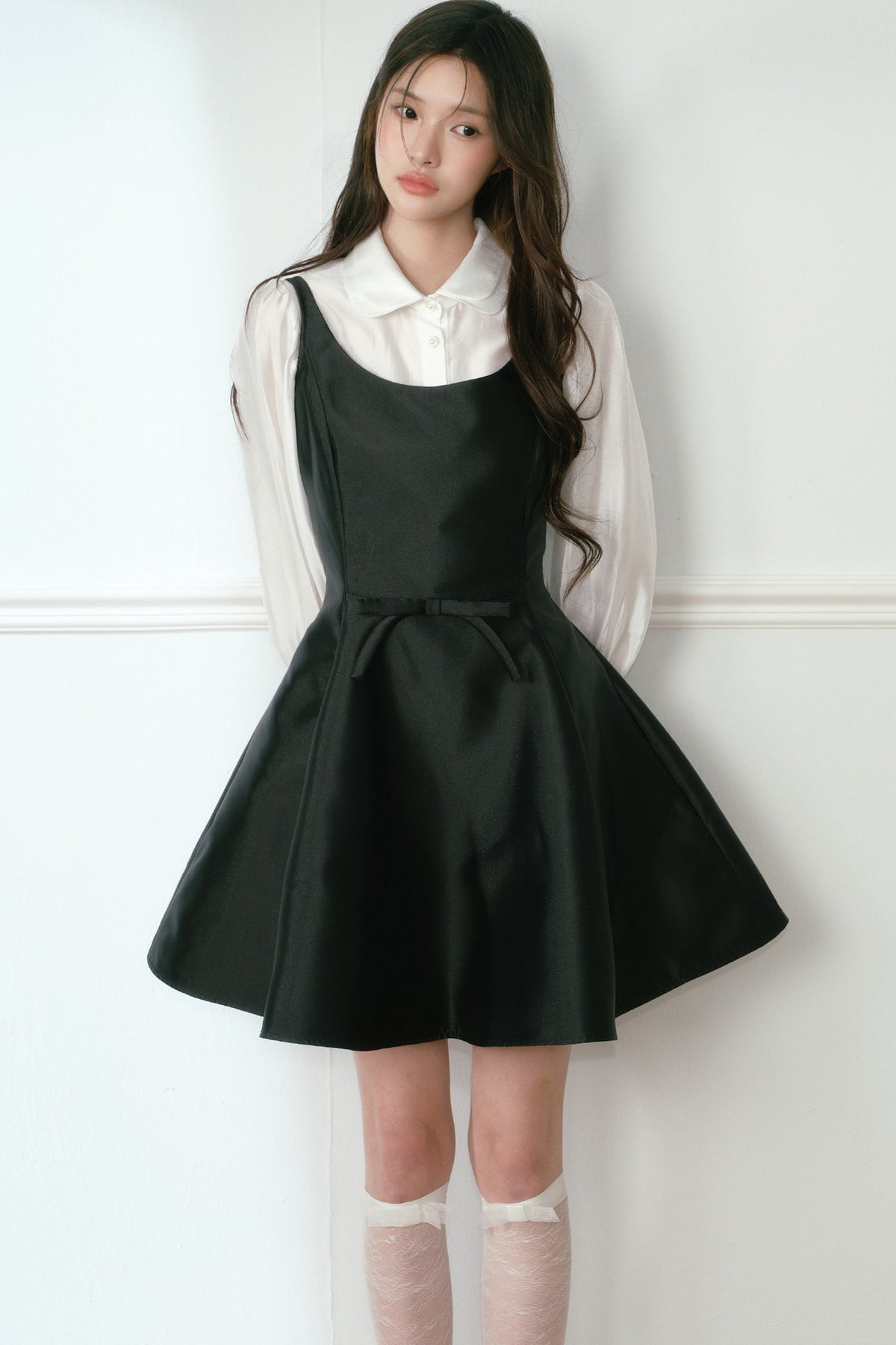 Glossy Sleeveless Dress