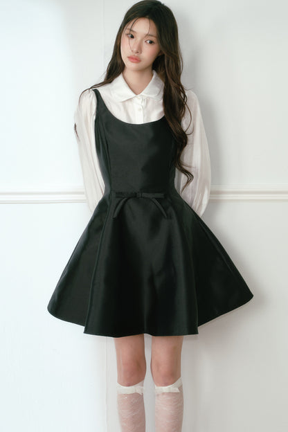 Glossy Sleeveless Dress