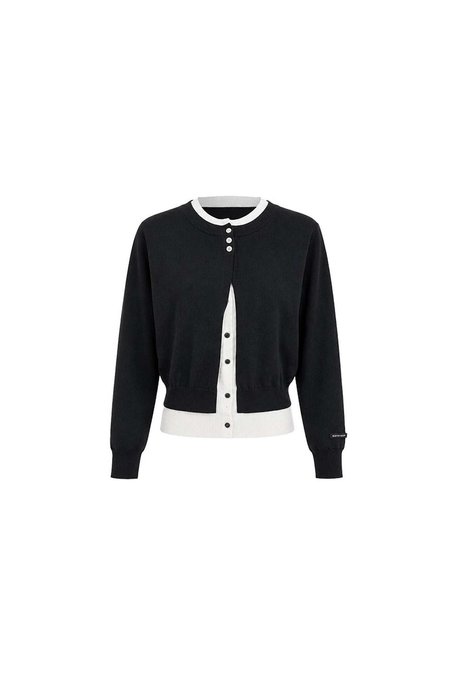 Knit Two-Piece Cardigan Jacket Set-Up