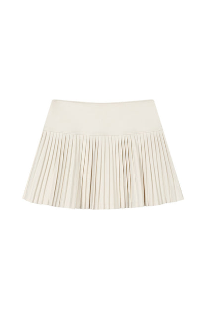 High-Waisted A-Line Skirt