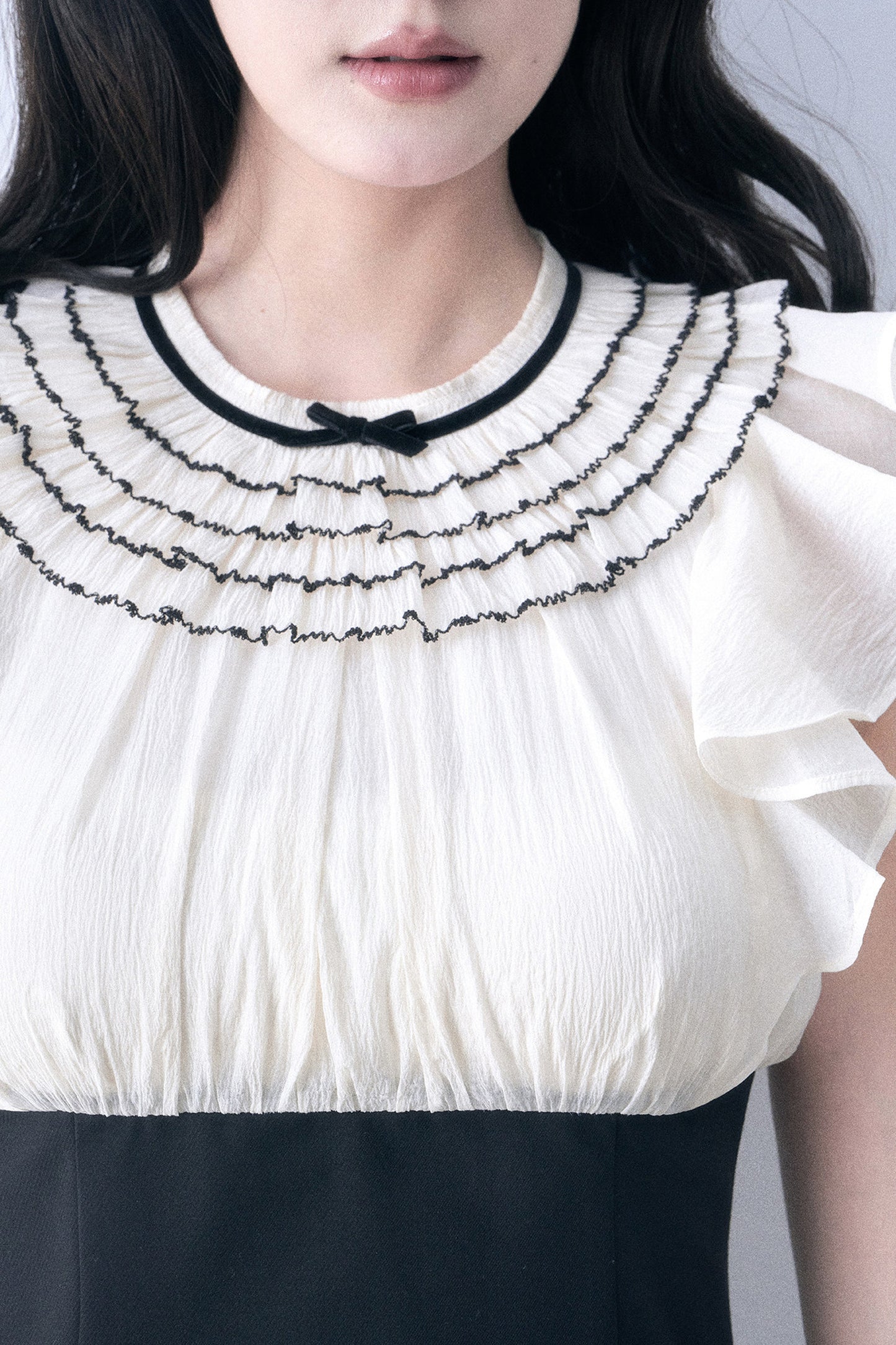 Daylight Flutter Sleeve Dress