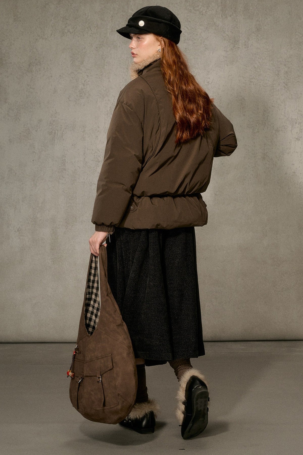 Thickened Large Fur Collar Jacket