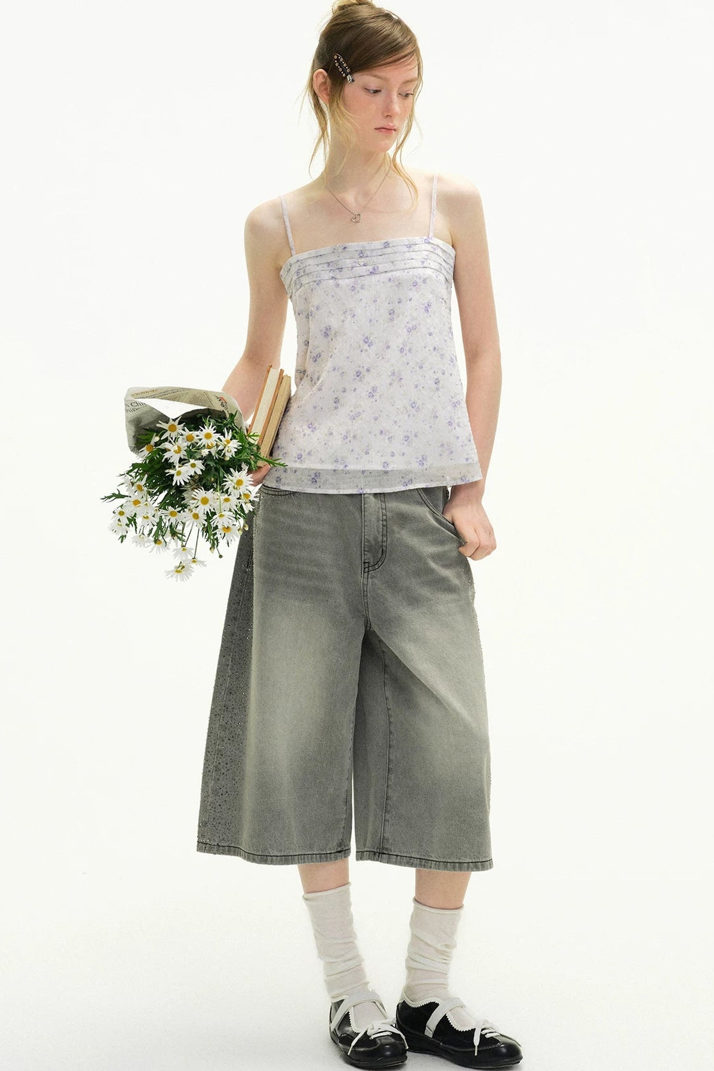 Hyacinth Floral Camisole Top