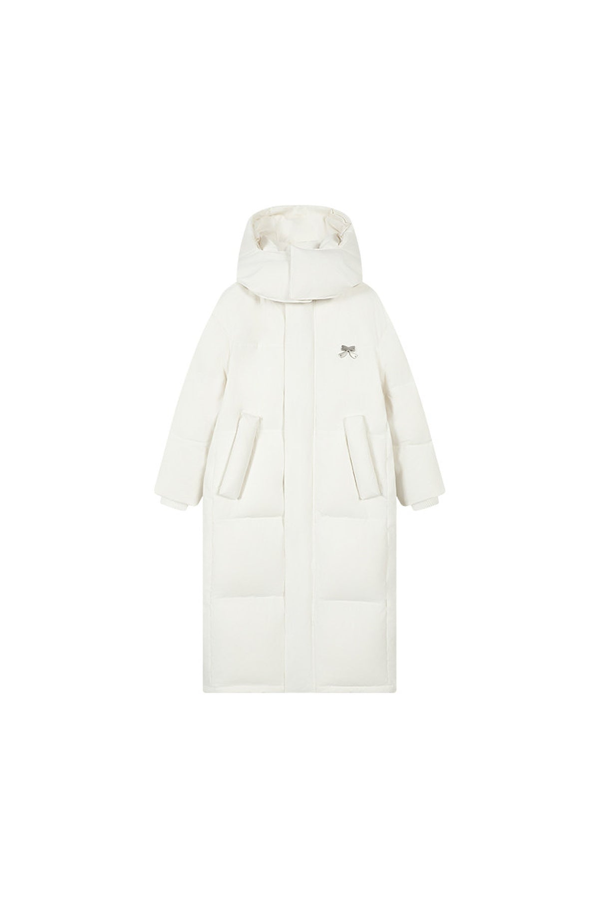 Long 90 White Goose Down Coat