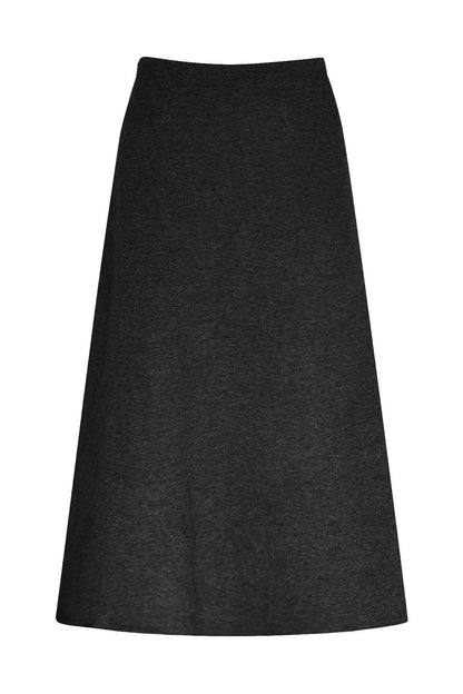 Polka Dot Wool Cardigan and Long Skirt Set-Up