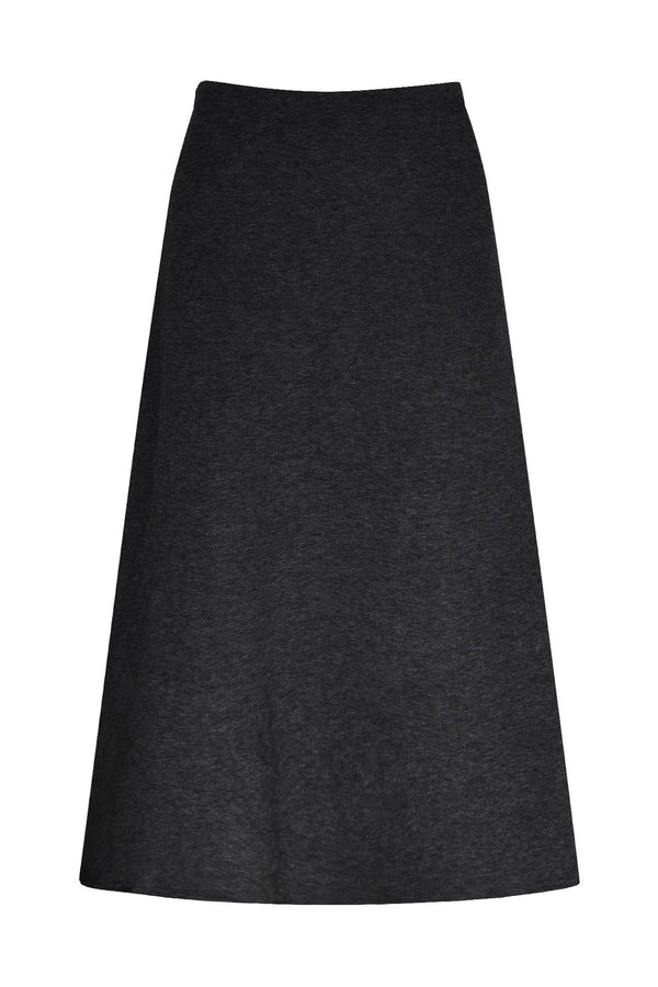 Polka Dot Wool Cardigan and Long Skirt Set-Up
