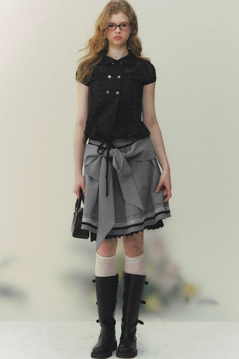 Ivory Doll Collar Blouse