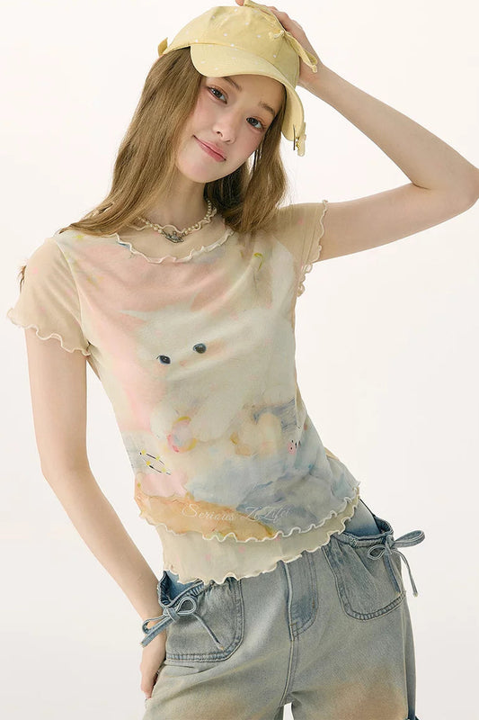 Dream Star Ruffled Blouse