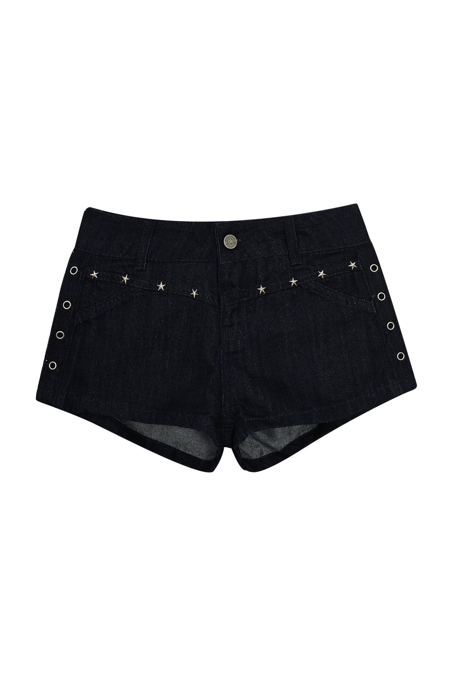 Star Studded Denim Shorts