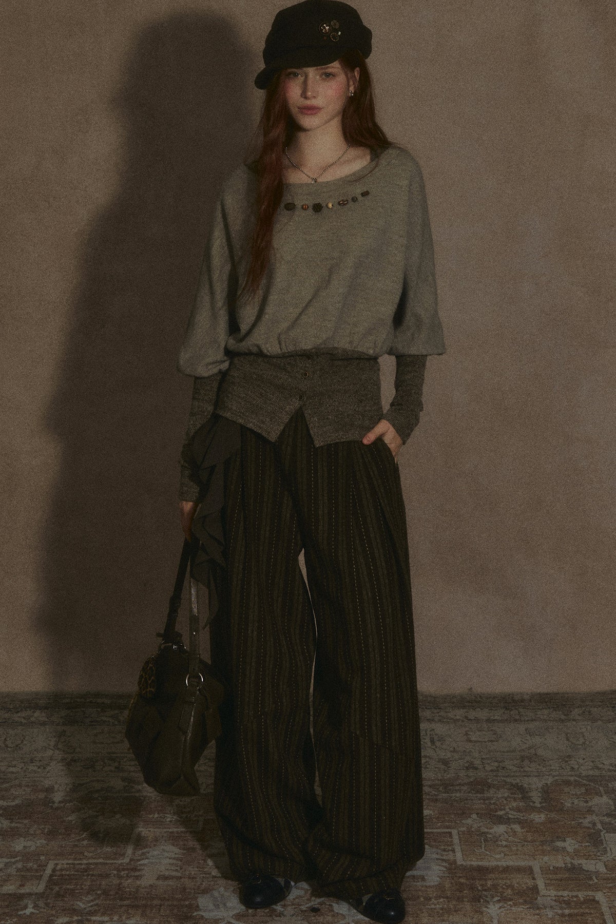 Hazelnut Lantern Pullover Sweatshirt