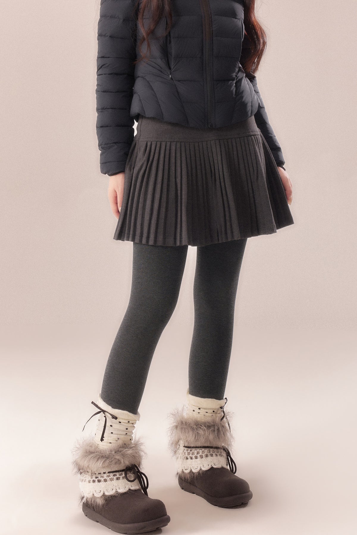 High-Waisted A-Line Skirt