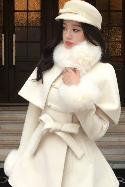 Detachable Cape Coat Set-Up