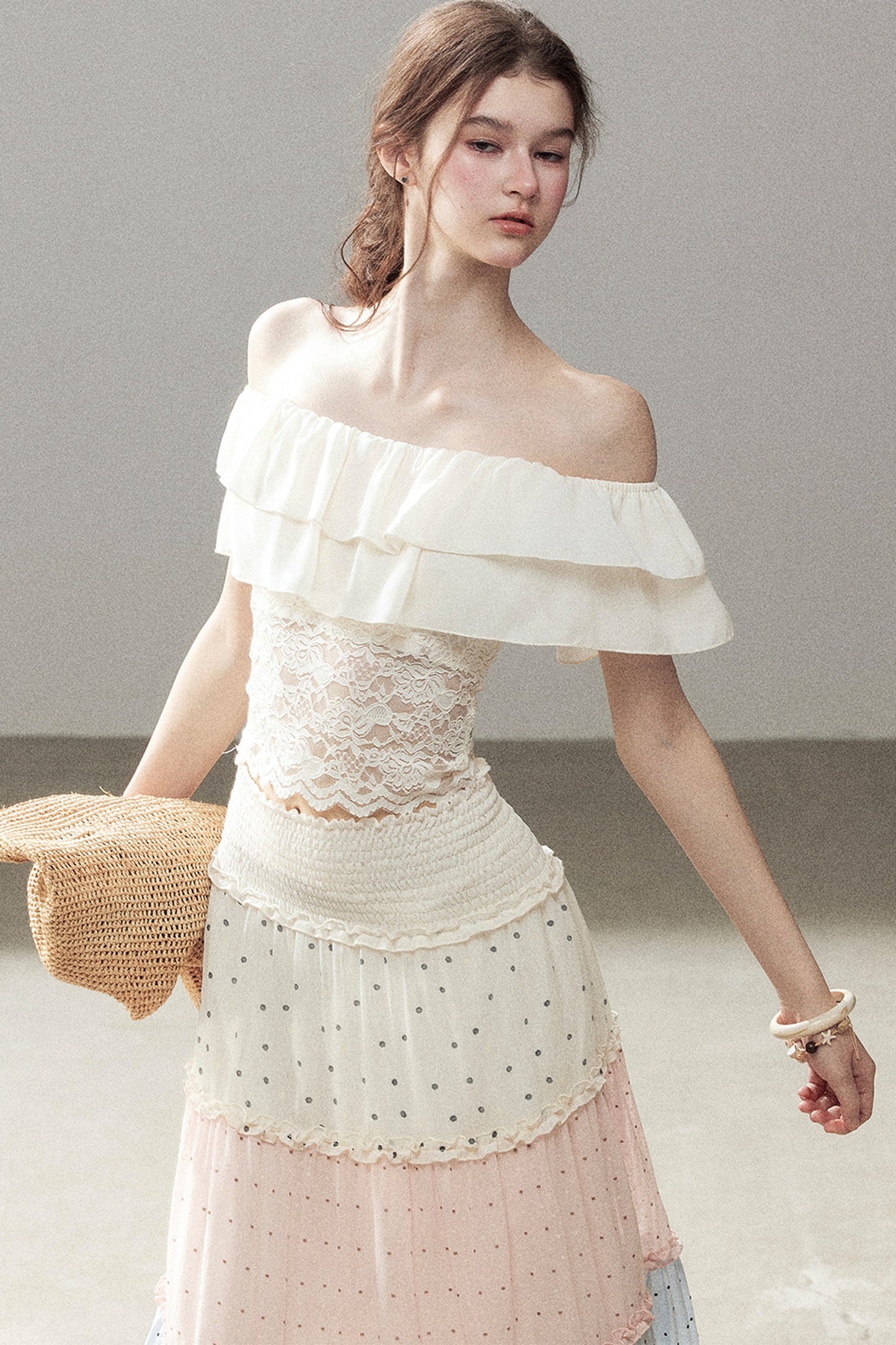 Insomniac Moon Lace Top