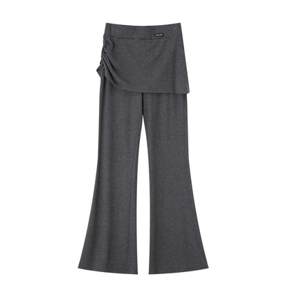 V-Neck Ruched Two-Piece Set-Up