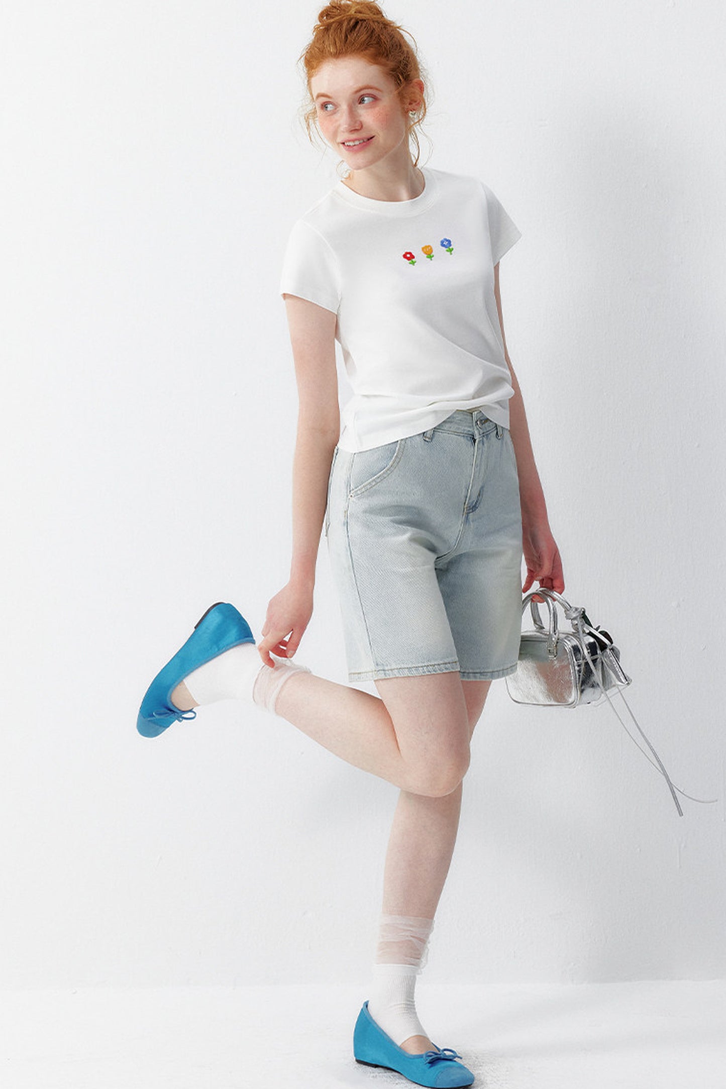 White Flower T-Shirt