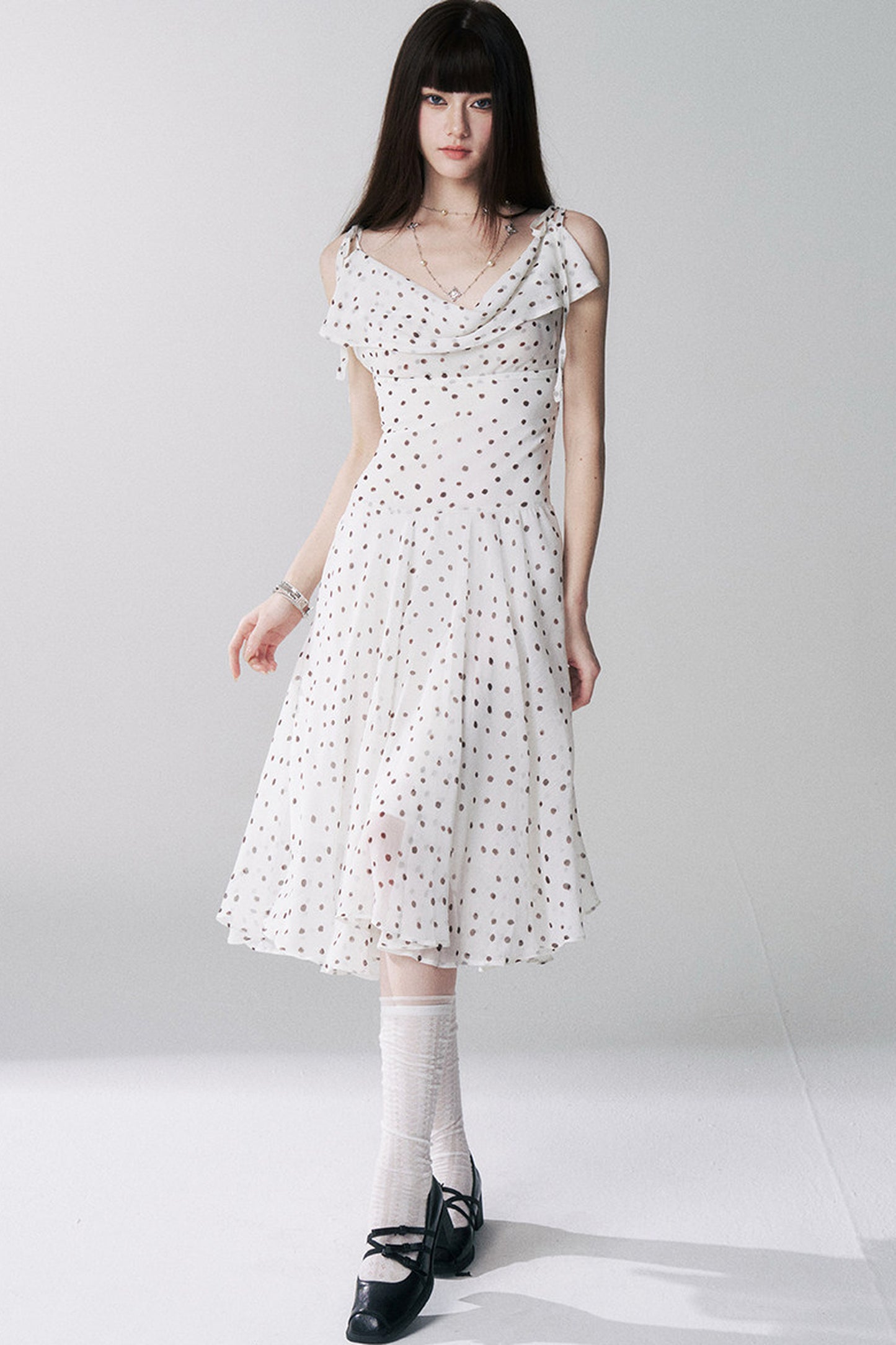 Petite Polka Dot Dress