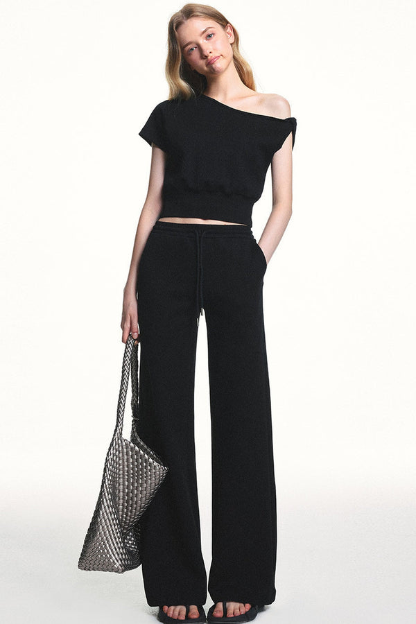 Ice Silk Twist Knit Set-Up