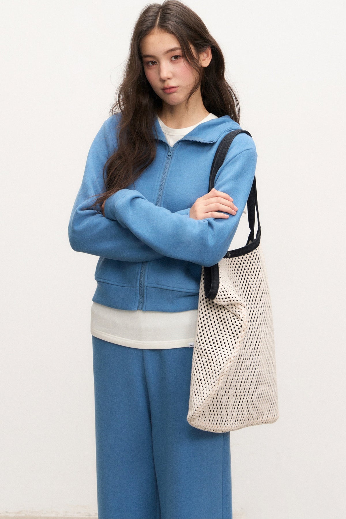 Zip Sweatshirt Jacket and Pants Set-Up