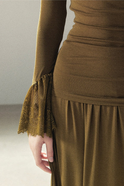 Autumn Top and Long Skirt Set-Up