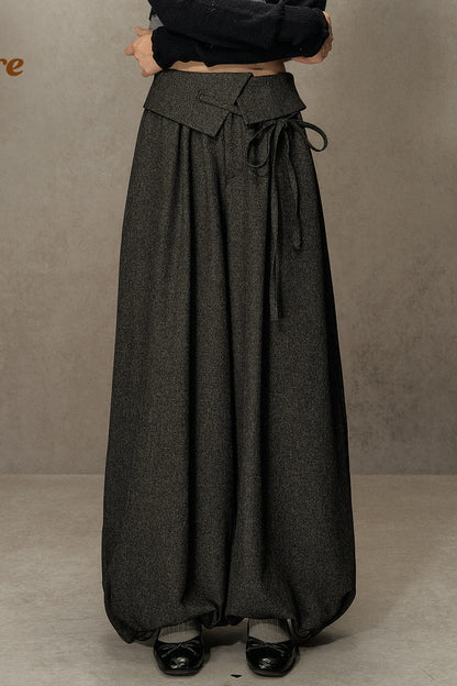 Vintage Lantern Loose Pants