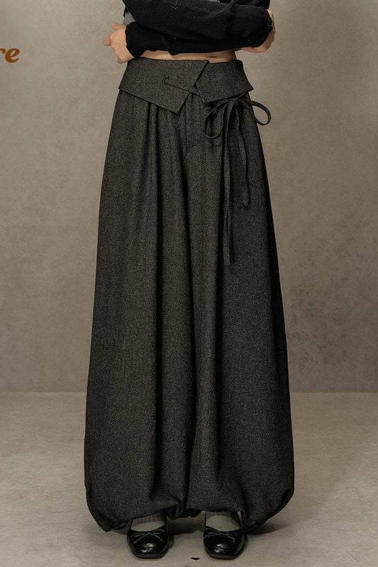Vintage Lantern Loose Pants