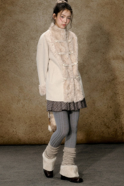 Mid-Length Double-Sided Woolen Jacket