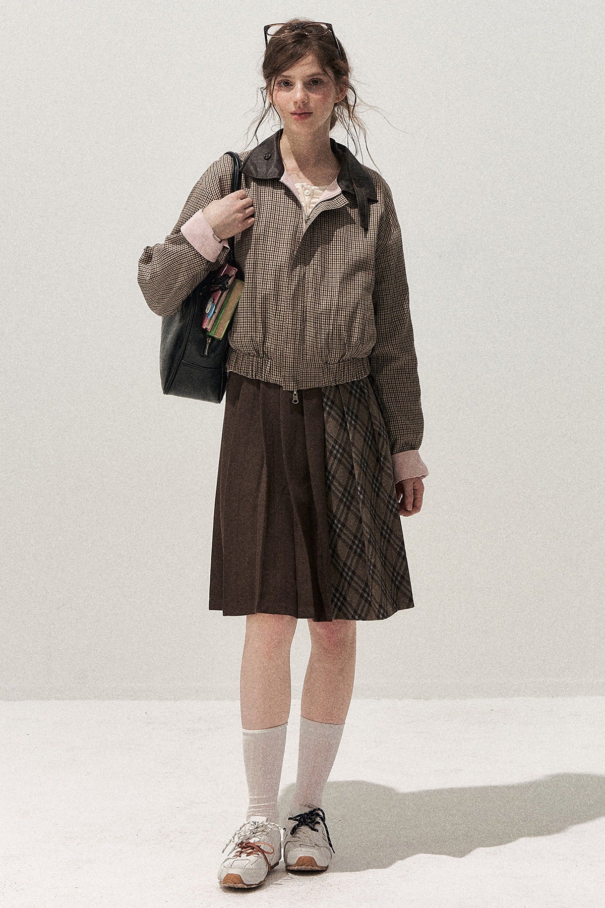 Reversible Houndstooth Jacket
