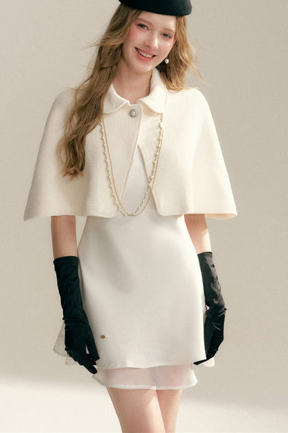 Off-White Sleeveless Cape