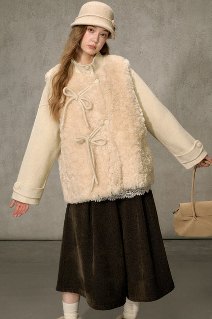 Forest Path Wide-Leg Skirt