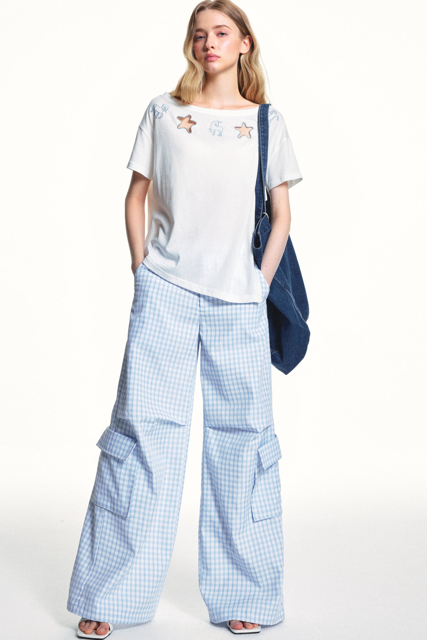Lyocell Cut-Out Blouse