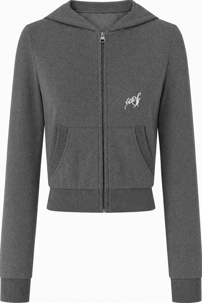 Ensemble cardigan en maille à capuche et pantalon de jogging