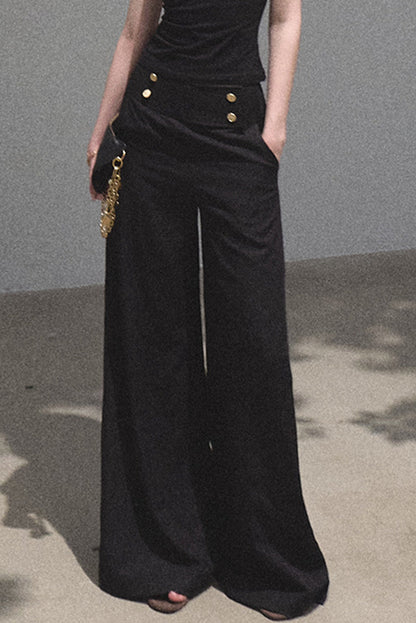 Modal V-Neck Camisole and Pants Set-Up