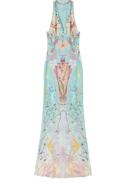French Halterneck Fishtail Dress