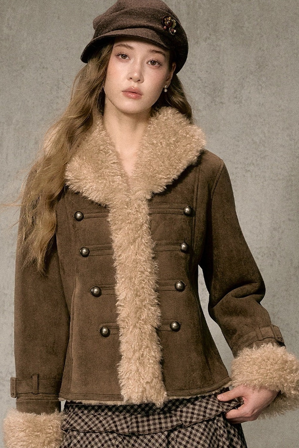 Fur Collar Jacket