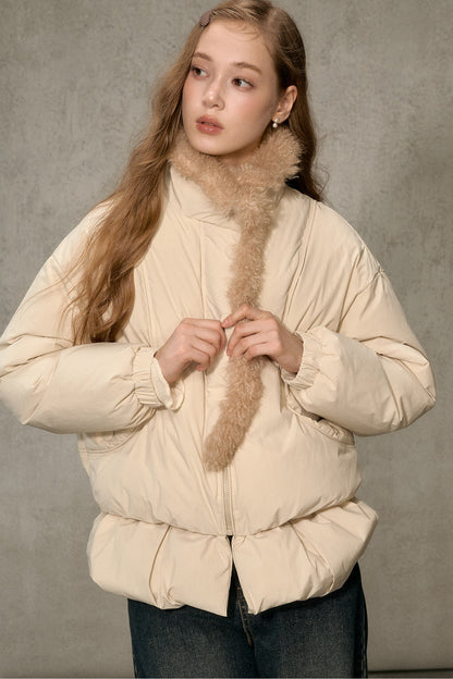 Thickened Large Fur Collar Jacket
