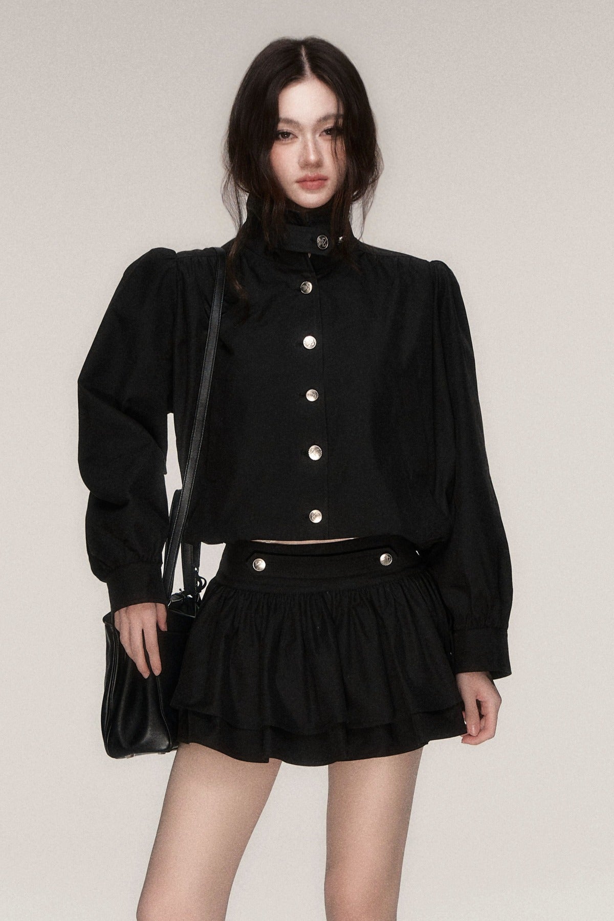 French Napoleon Style Short Jacket and Skirt Set-Up