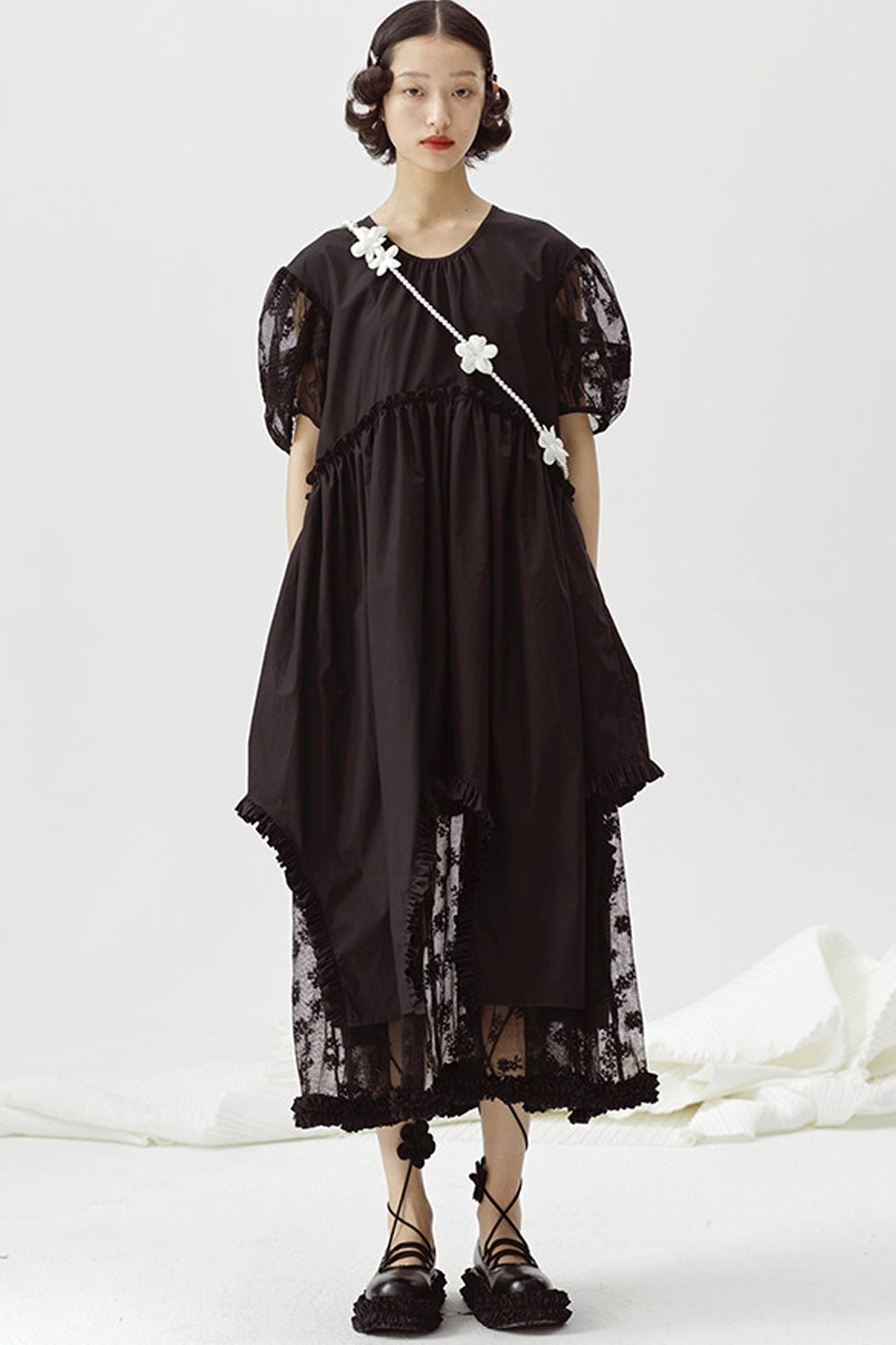First Love Irregular Hem Dress
