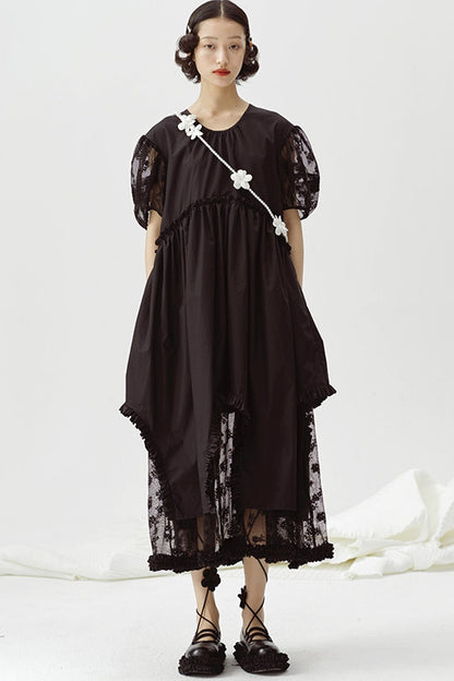 First Love Irregular Hem Dress