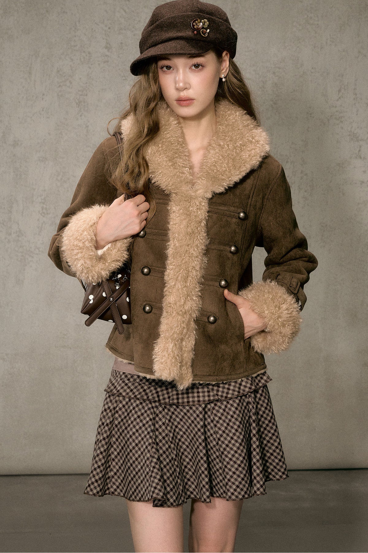 Fur Collar Jacket